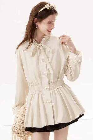 Lyocell Tencel Trench Coat