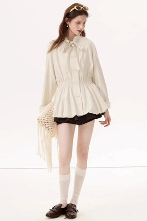 Lyocell Tencel Trench Coat