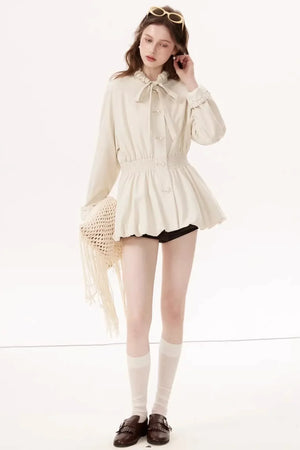 Lyocell Tencel Trench Coat
