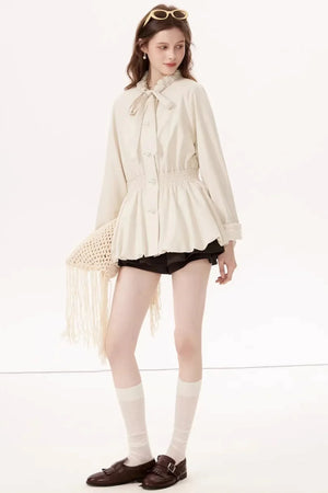 Lyocell Tencel Trench Coat