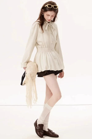 Lyocell Tencel Trench Coat
