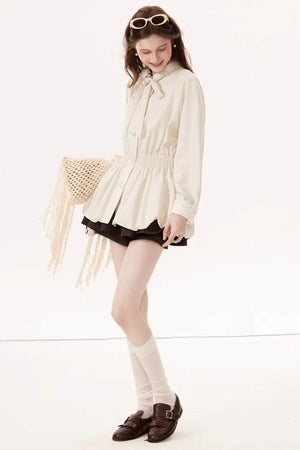 Lyocell Tencel Trench Coat