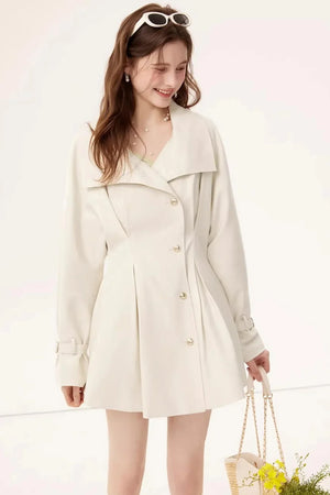 Lyocell Tencel Trench Coat