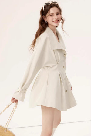 Lyocell Tencel Trench Coat
