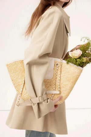Lyocell Tencel Trench Coat