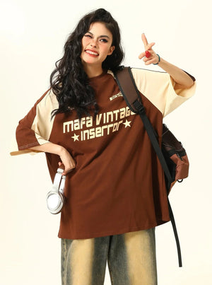 Maillard Brown Short Sleeve Tee Top