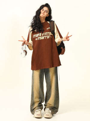 Maillard Brown Short Sleeve Tee Top