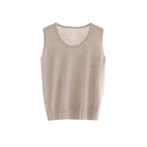 Maillard Knitted Cardigan & Vest Set-Up