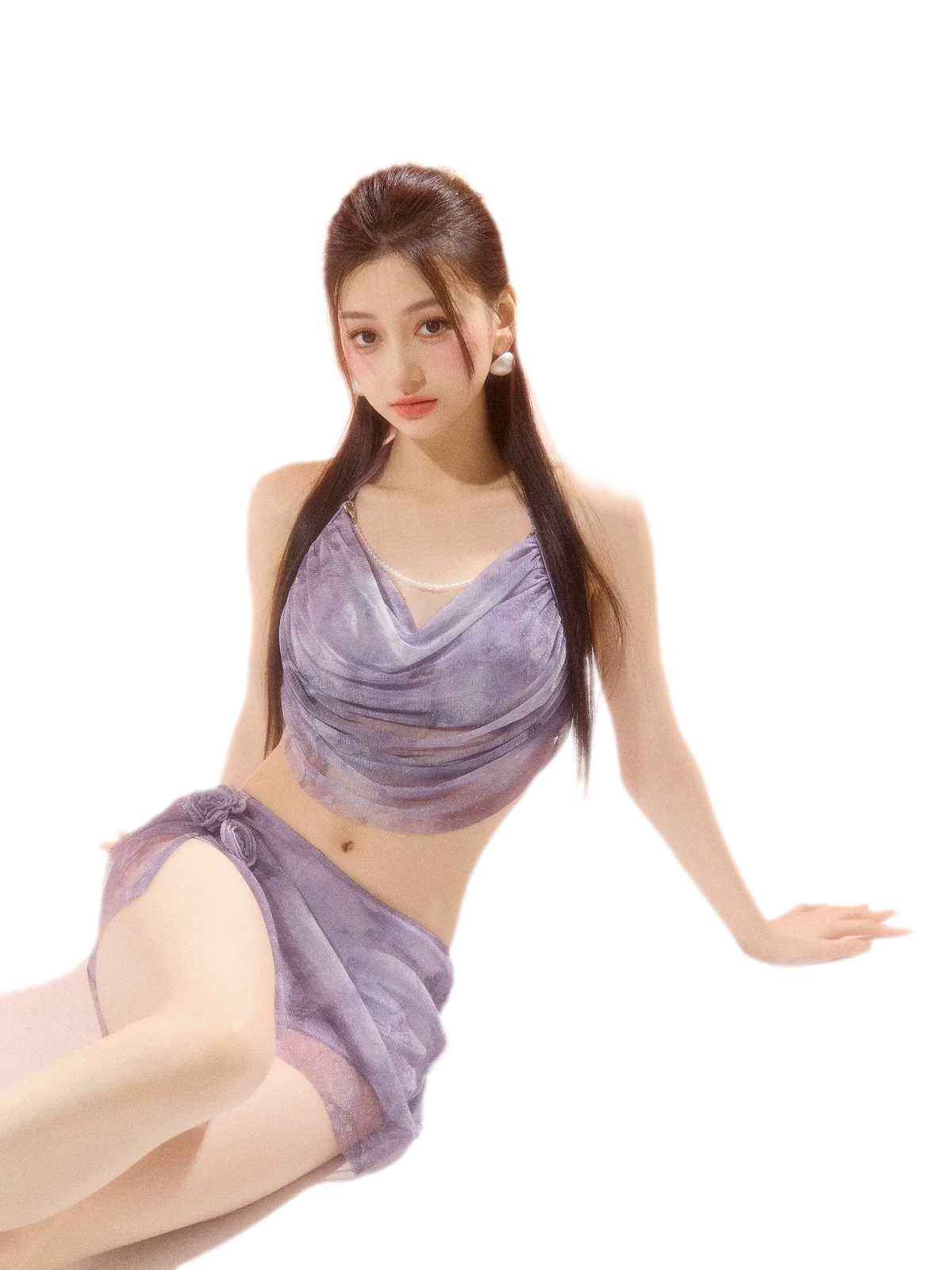 Ruched Two-Piece Swimsuit