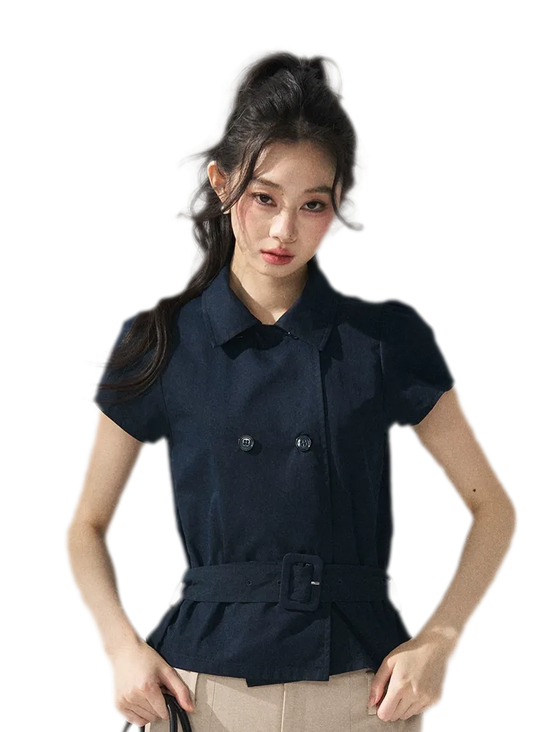 Blazer Inspired Waist T-shirt