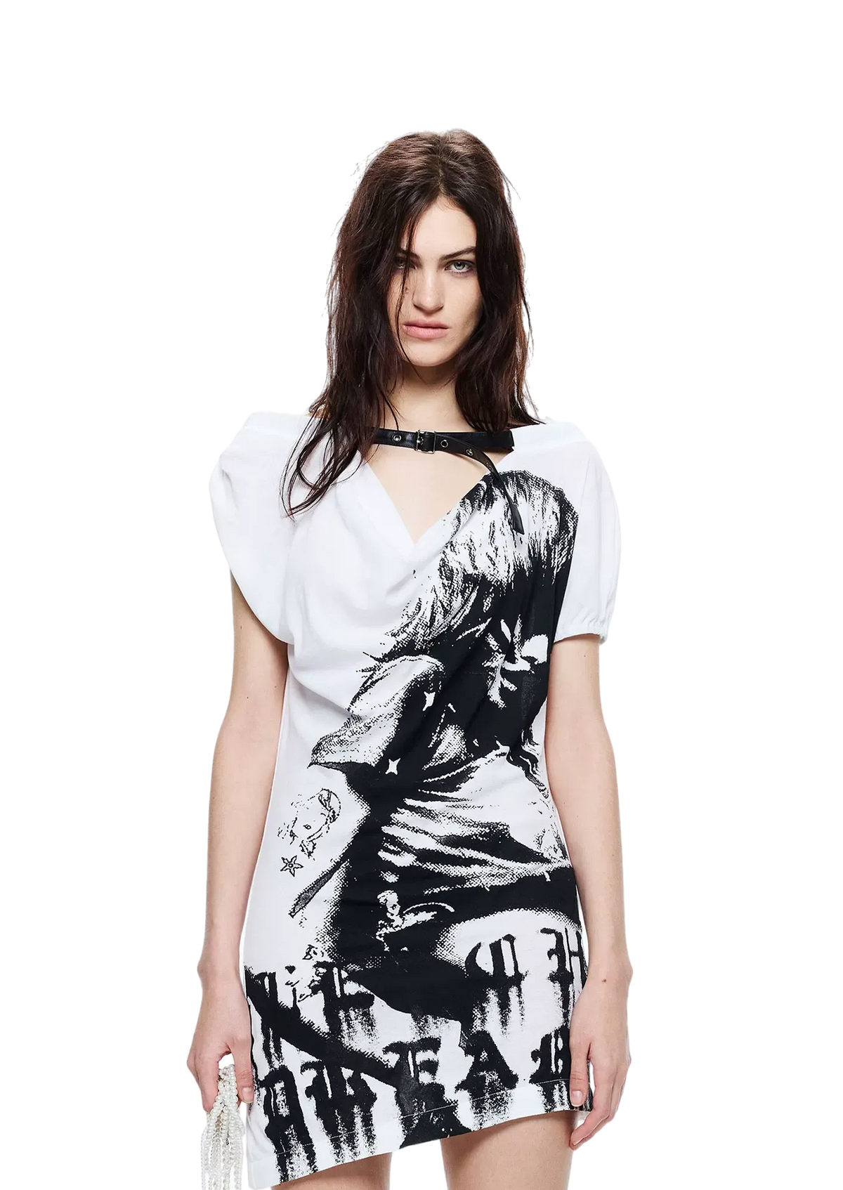 Asymmetric Off-Shoulder Dress