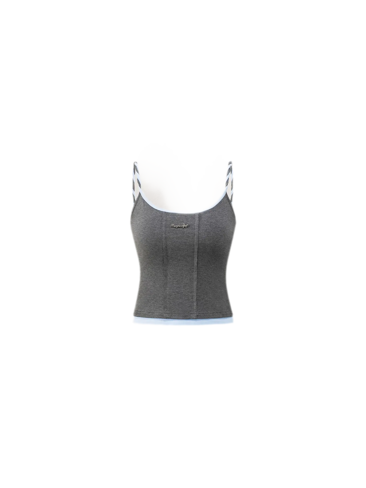 Colorblock Cable Knit Camisole