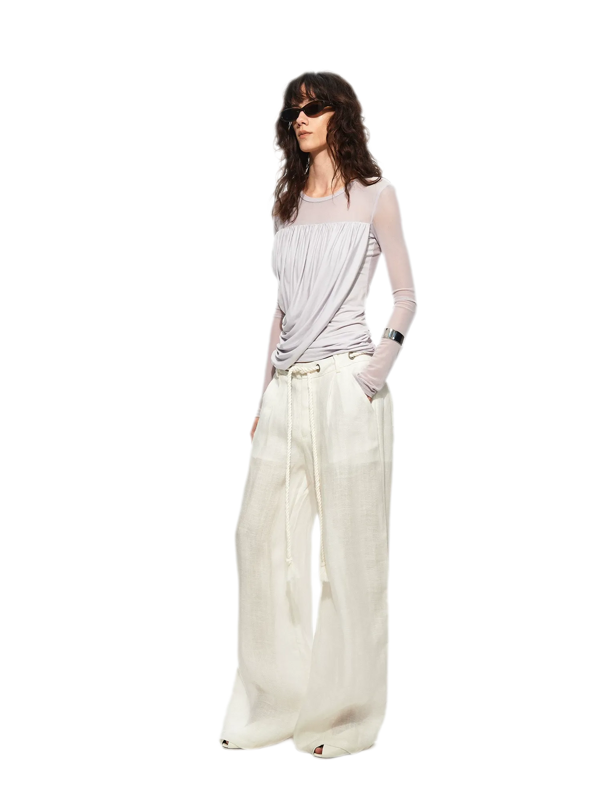 Linen Tencel Relaxed Pants