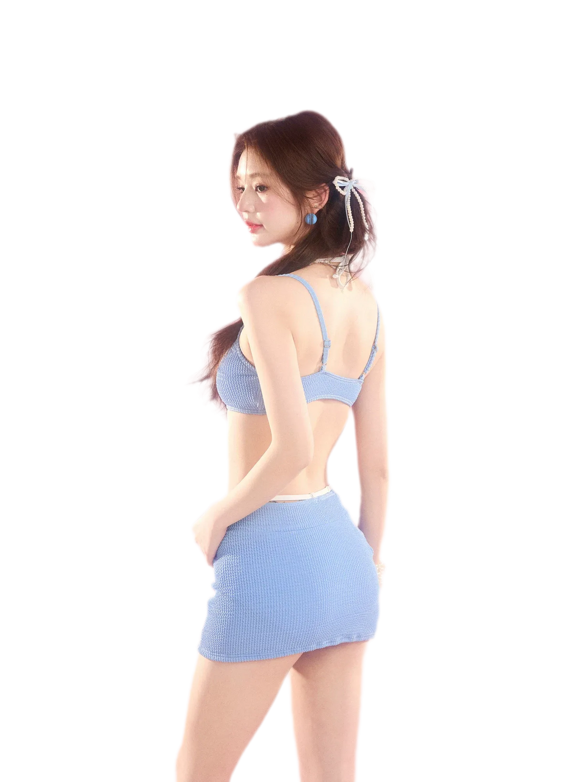 Baby Blue Bikini Set