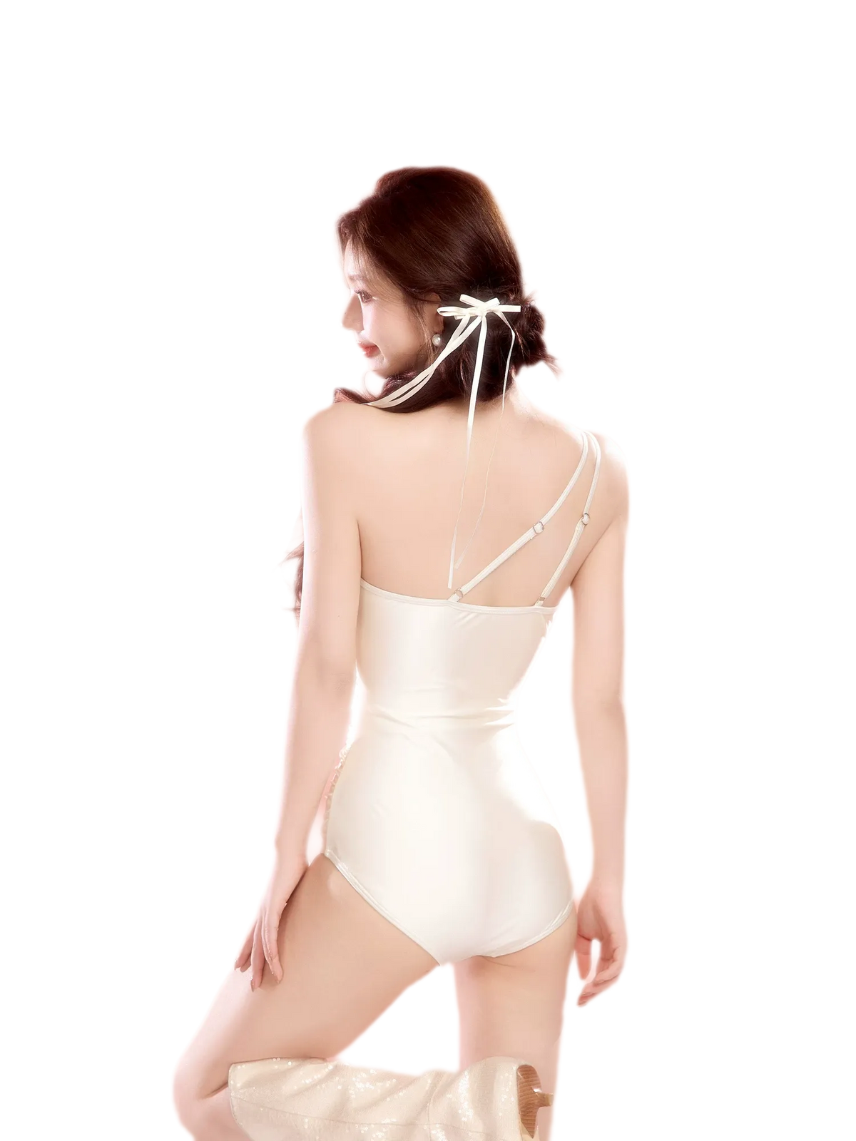 One Piece Triangle Swimsuit
