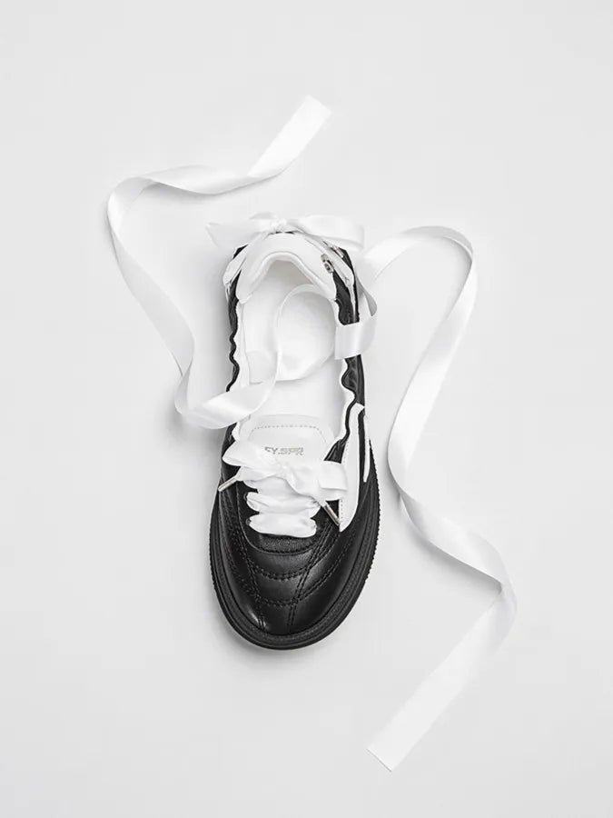 Ribbon Ballet Flat Shoes