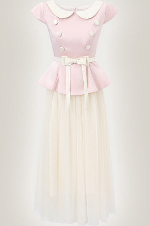 Medieval Satin Bow Dress