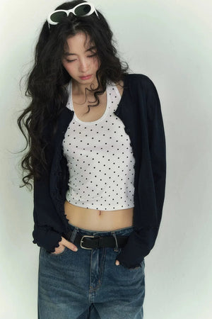Mercerized Ultra-Thin Cardigan