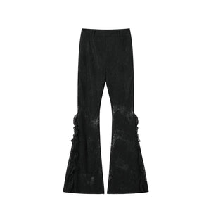 Mermaid Lace Flared Pants