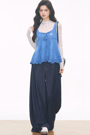 Mesh Base Layer Sweater Set-Up