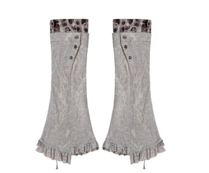 Mesh Contrast Patchwork Shorts
