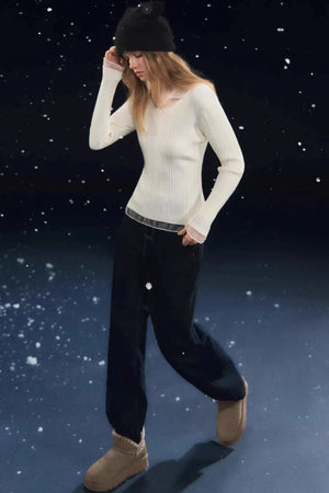 Mesh Splicing High-Elastic Base Shirt