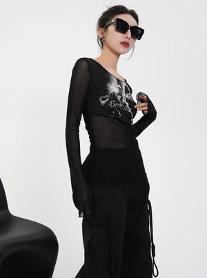 Mesh Sun Protection T-Shirt