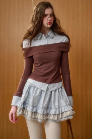 Milky Way Bunny Lace Skirt Set-Up