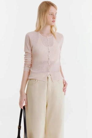 Milky White Cotton Pants