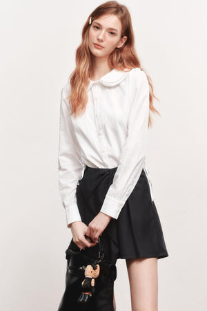 Minimal Design Long-Sleeved Top