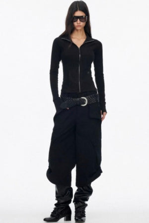 Minimalist Fleece Cycling Top