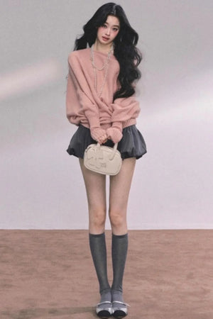 Minimalist French Knit Sweater
