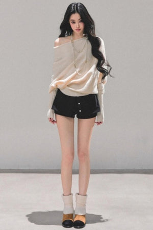 Minimalist French Knit Sweater