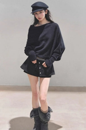 Minimalist French Knit Sweater