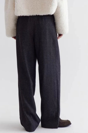 Minimalist Merino Wool Trousers
