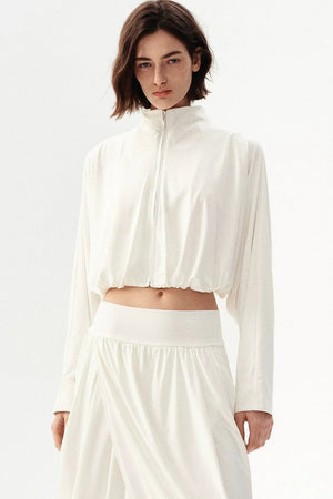 Minimalist Pleated Lightweight Top