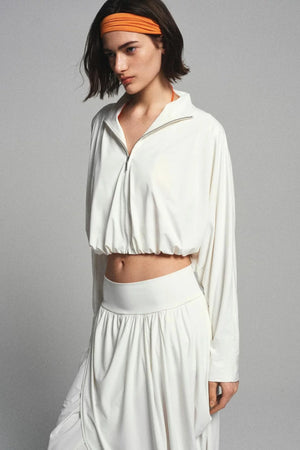 Minimalist Pleated Lightweight Top