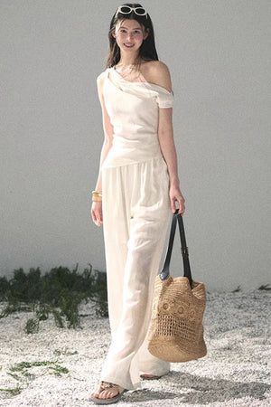 Minimalist Summer Top Pants Set-Up