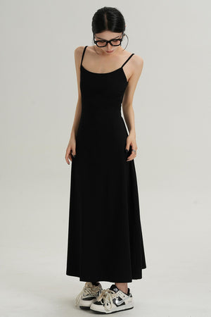Minimalist Suspender Sleeveless Dress