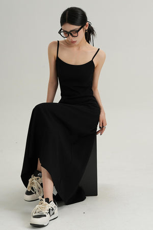 Minimalist Suspender Sleeveless Dress
