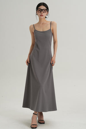 Minimalist Suspender Sleeveless Dress
