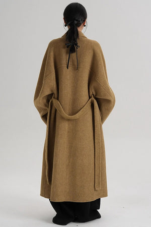 Minimalist Wool Long Jacket