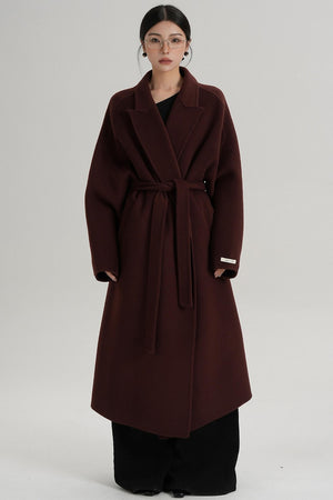 Minimalist Wool Long Jacket