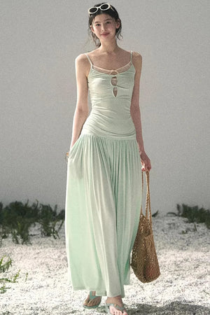 Mint Afternote Lace Two-Piece Set-Up