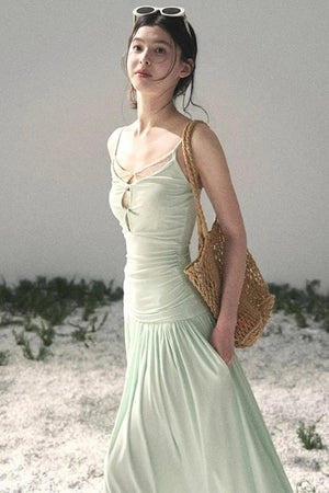 Mint Afternote Lace Two-Piece Set-Up
