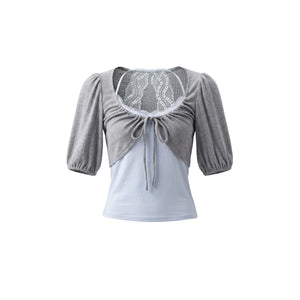 Mist Flower Color-Block Top Set-Up