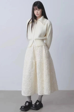 Mist Memo A-Line Skirt
