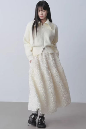 Mist Memo A-Line Skirt