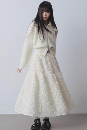 Mist Memo A-Line Skirt