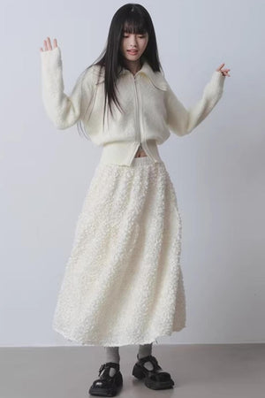 Mist Memo A-Line Skirt